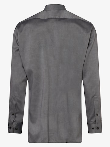 OLYMP Comfort fit Button Up Shirt in Grey
