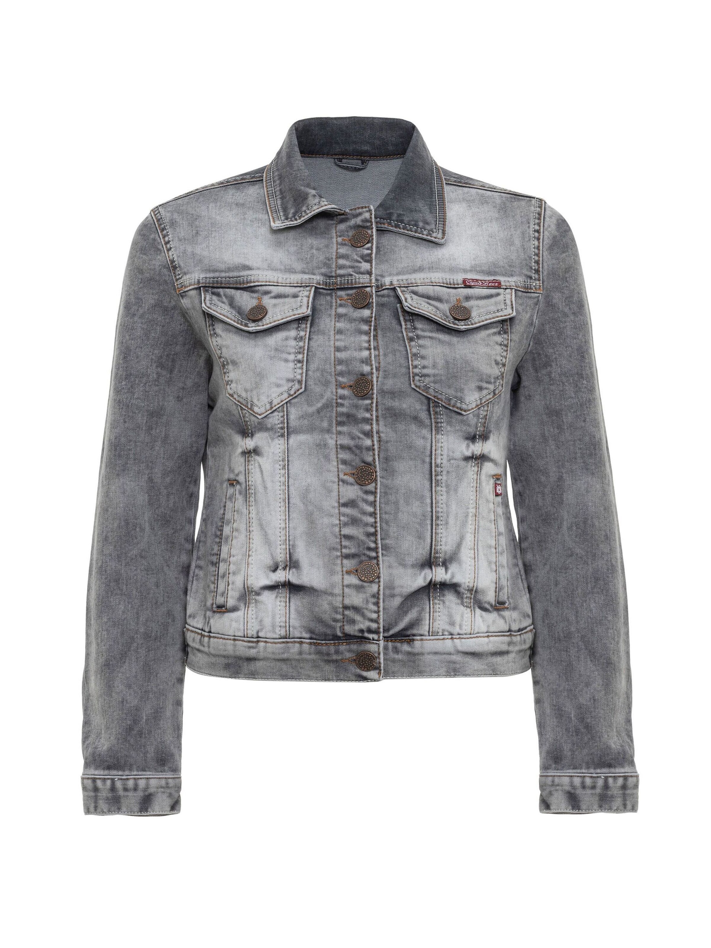 CIPO & BAXX Jacke in Grau: Vorderseite