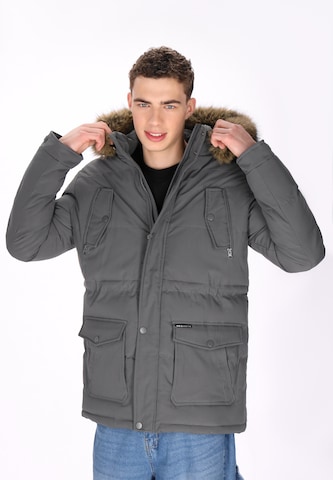 Mo Arctic - Chaqueta de entretiempo en gris: frente