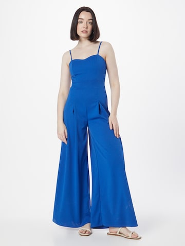 WAL G. Jumpsuit 'HAVANA' in Blauw: voorkant