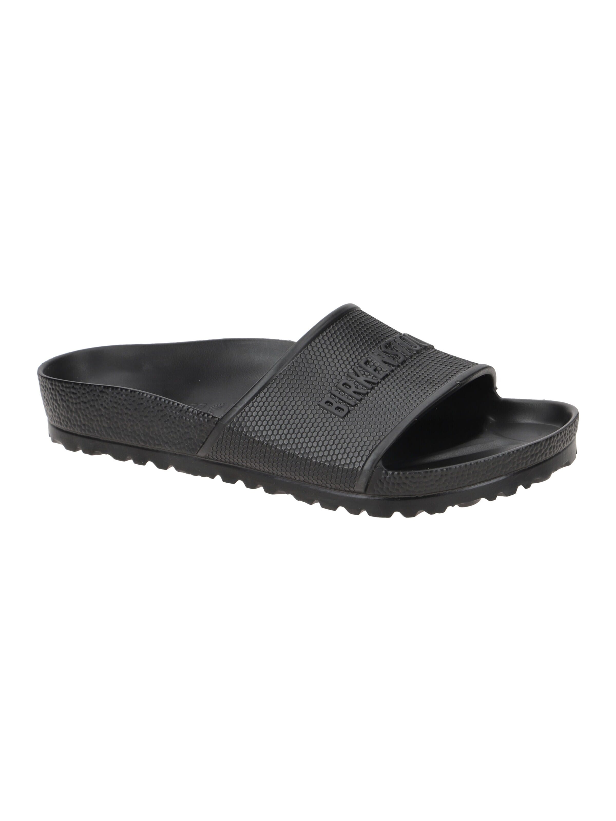 BIRKENSTOCK Чехли 'Barbados' в черно: отпред
