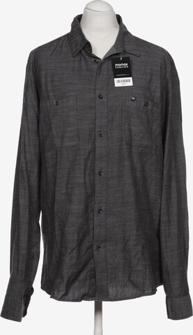 QUIKSILVER Button Up Shirt in XL in Grey: front