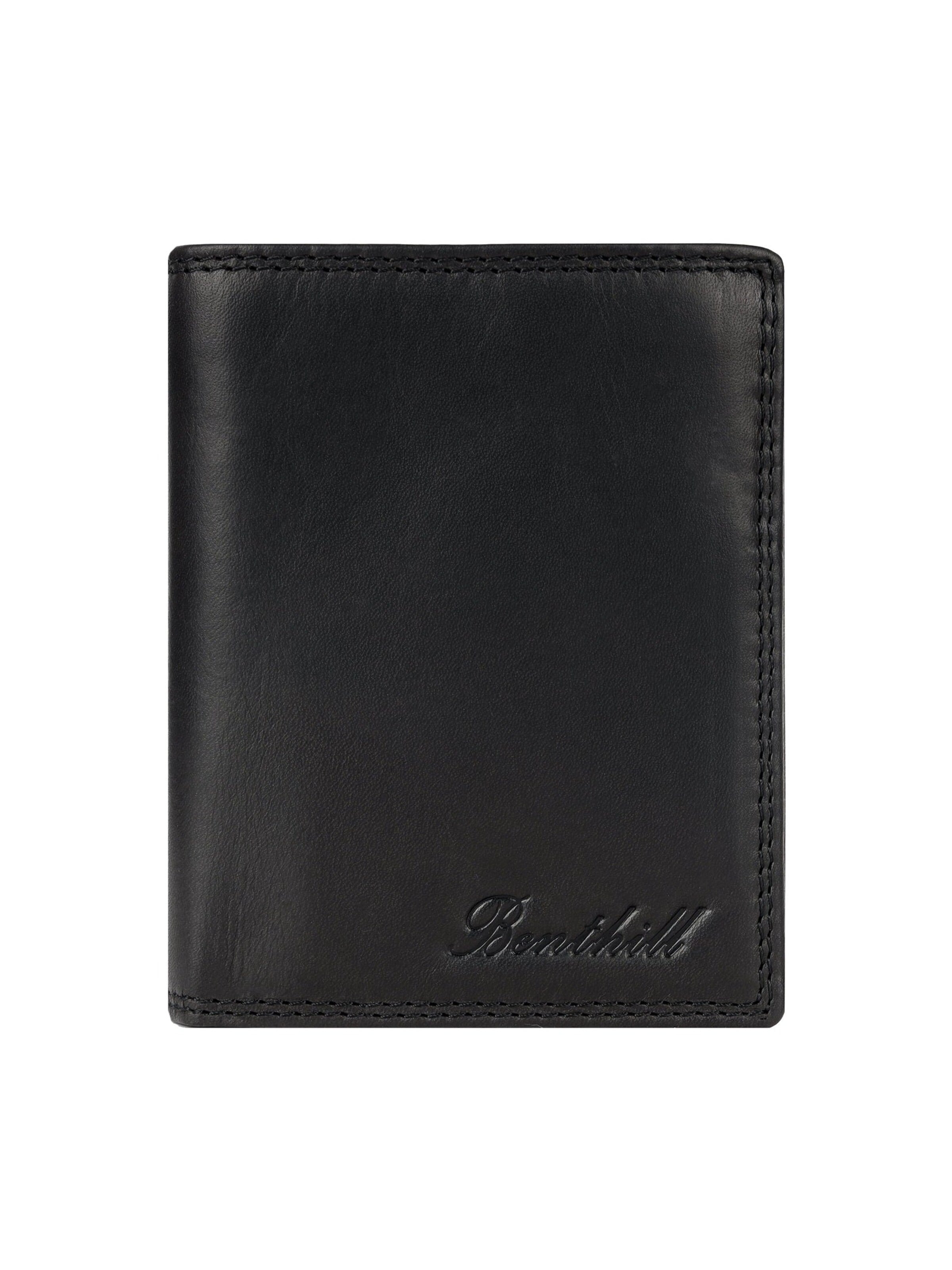 Benthill Wallet in Black: front
