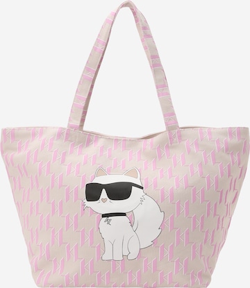 Karl Lagerfeld Shopper 'K/Ikonik 2.0' in Roze: voorkant