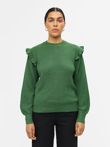 Pull-over 'MALENA' OBJECT en vert : devant