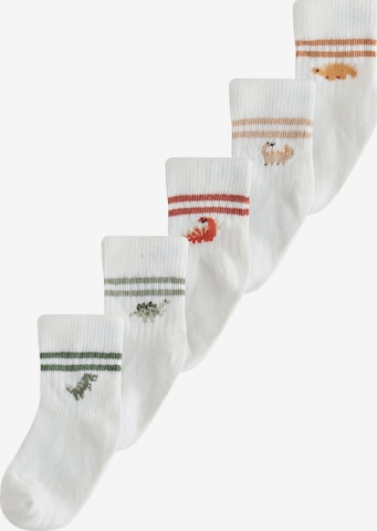 Next Socken in Weiß: Vorderseite