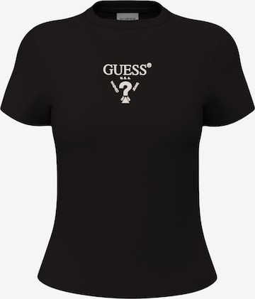 Maglietta di GUESS in nero: frontale
