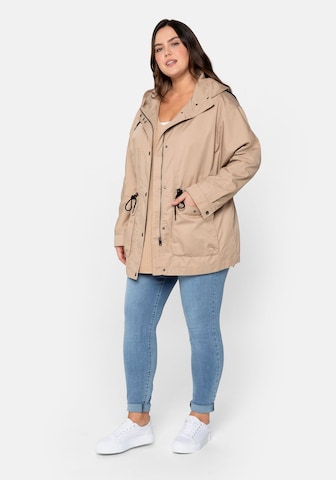 SHEEGO Übergangsjacke in Beige