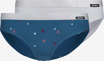 Skiny Underpants in Blue: front