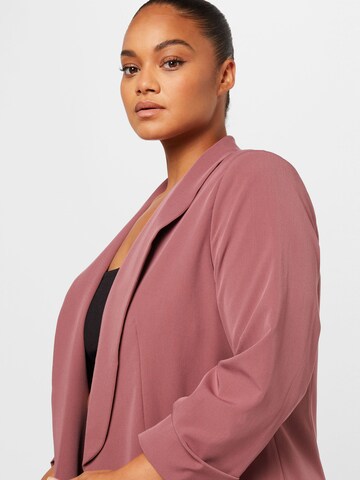 ABOUT YOU Curvy - Blazer 'Naima' em vermelho