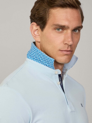 Hackett London Poloshirt in Blau