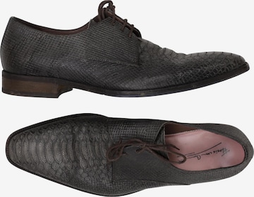 Floris van Bommel Halbschuh 45 in Grau: Vorderseite