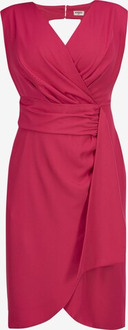 Robe 'FLORENCE' Karko en rose : devant