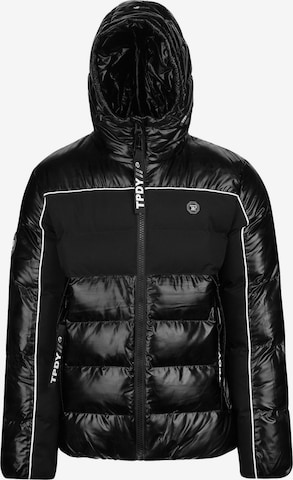 trueprodigy Winter Jacket ' Clark ' in Black: front