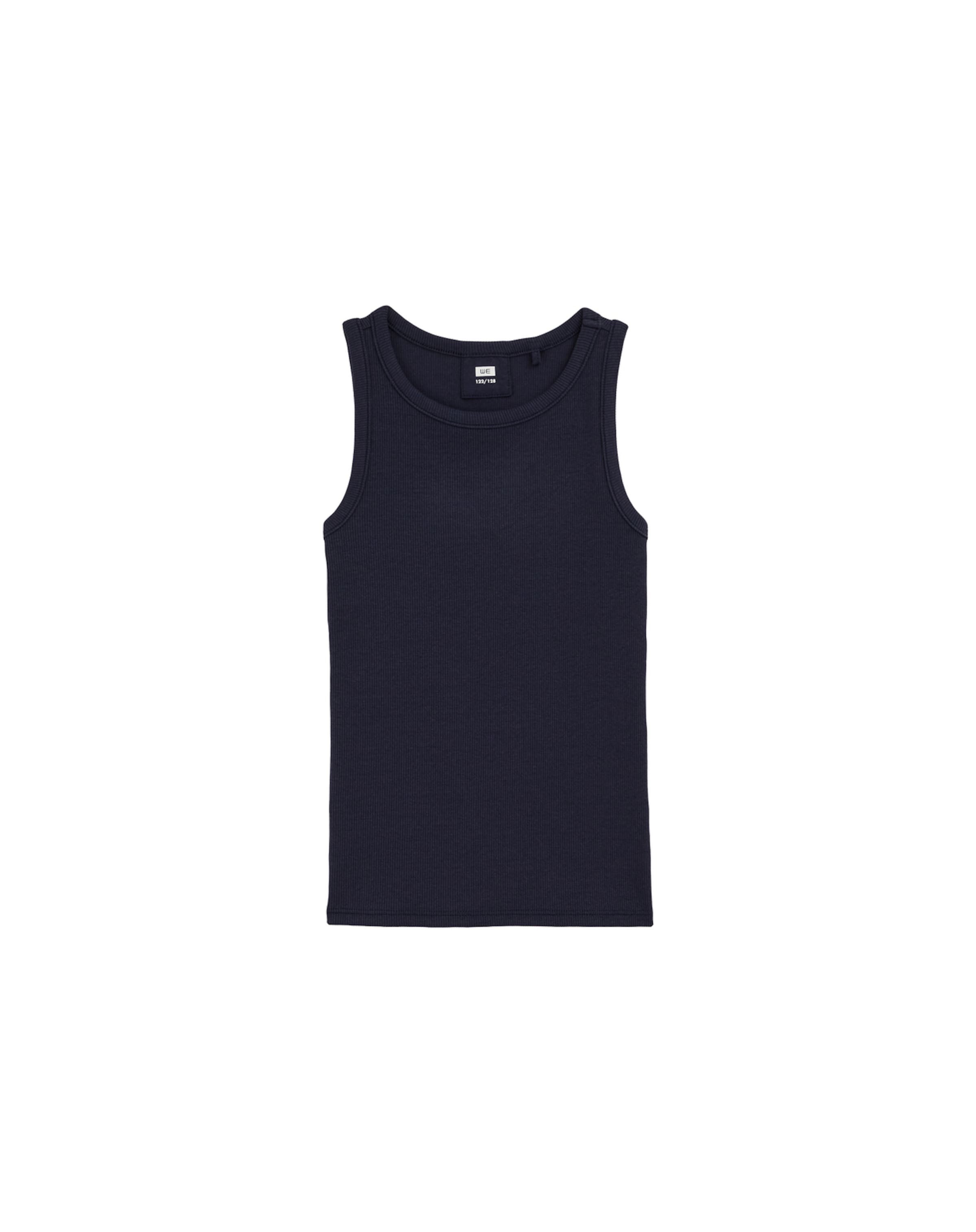 WE Fashion Топ в Синий: спереди