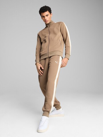 PUMA Sweatjacke 'T7 ALWAYS ON' in Grau