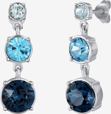 Boucles d'oreilles ELLI en bleu : devant