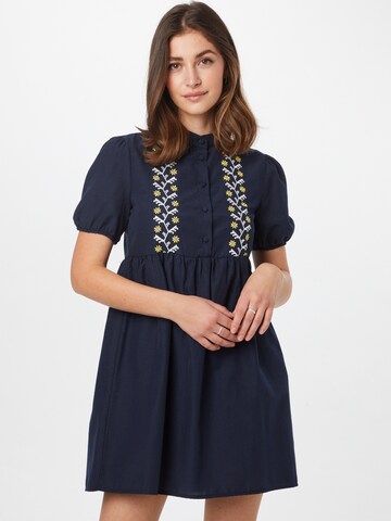 Trendyol Shirt Dress in Blue: front