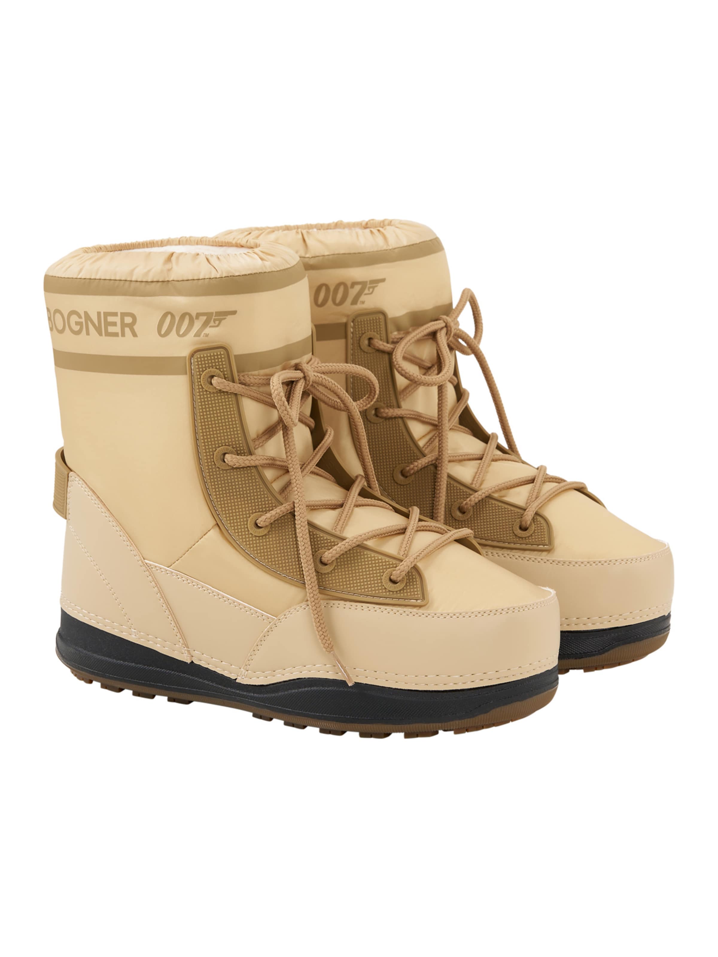 BOGNER Snow boots 'La Plagne 007' in Beige