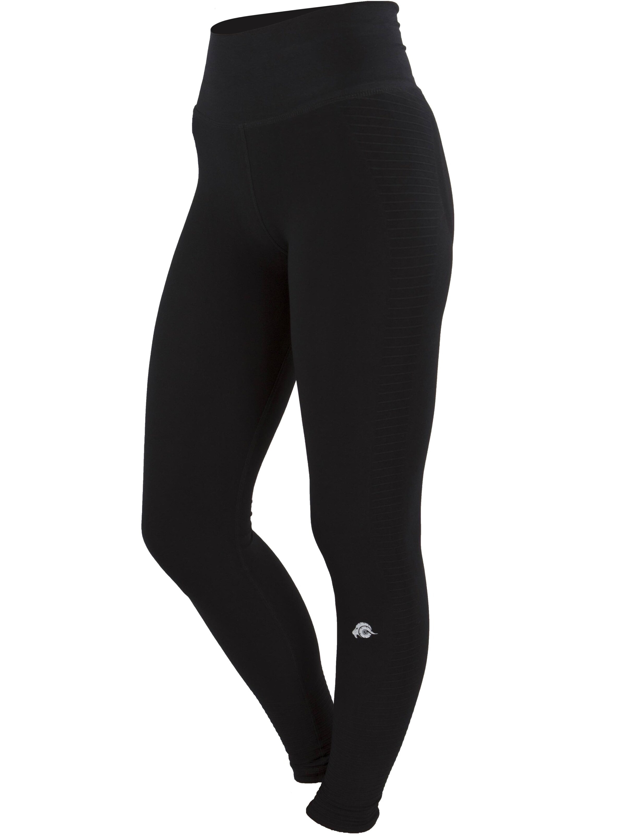 Guggen Mountain Regular Leggings 'Damenleggings Seamless LL77 Leggings'‌‌‌‌‌‌‌ in Schwarz: Vorderseite