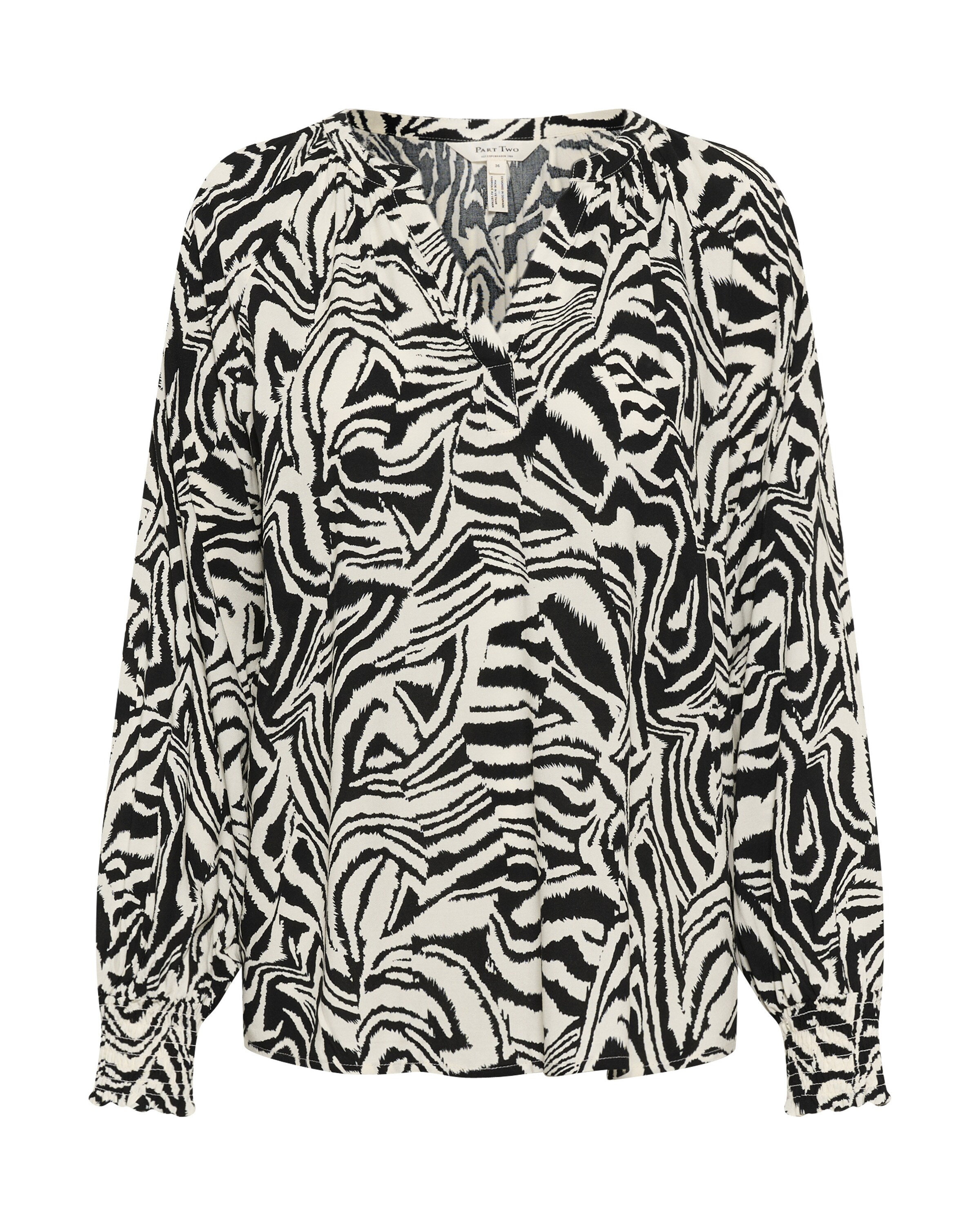 Part Two Bluse 'Tennie' i sort: forside