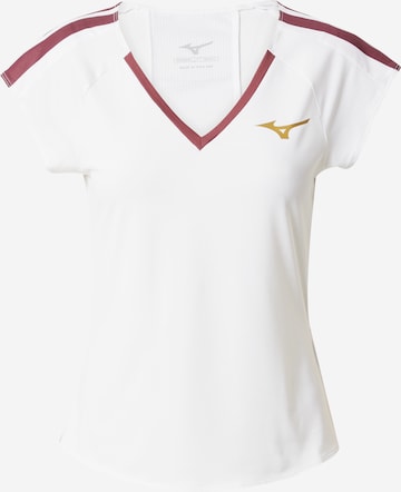 MIZUNO Performance shirt in White: front