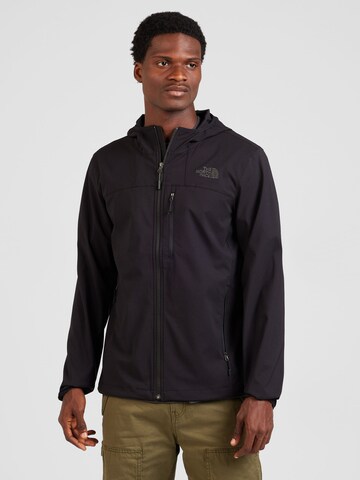 THE NORTH FACE Regular fit Outdoor jacket 'Nimble' in Black: front