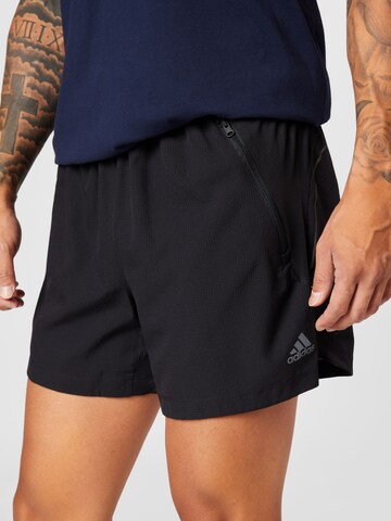 Regular Pantaloni sport 'HIIT' de la ADIDAS SPORTSWEAR pe albastru