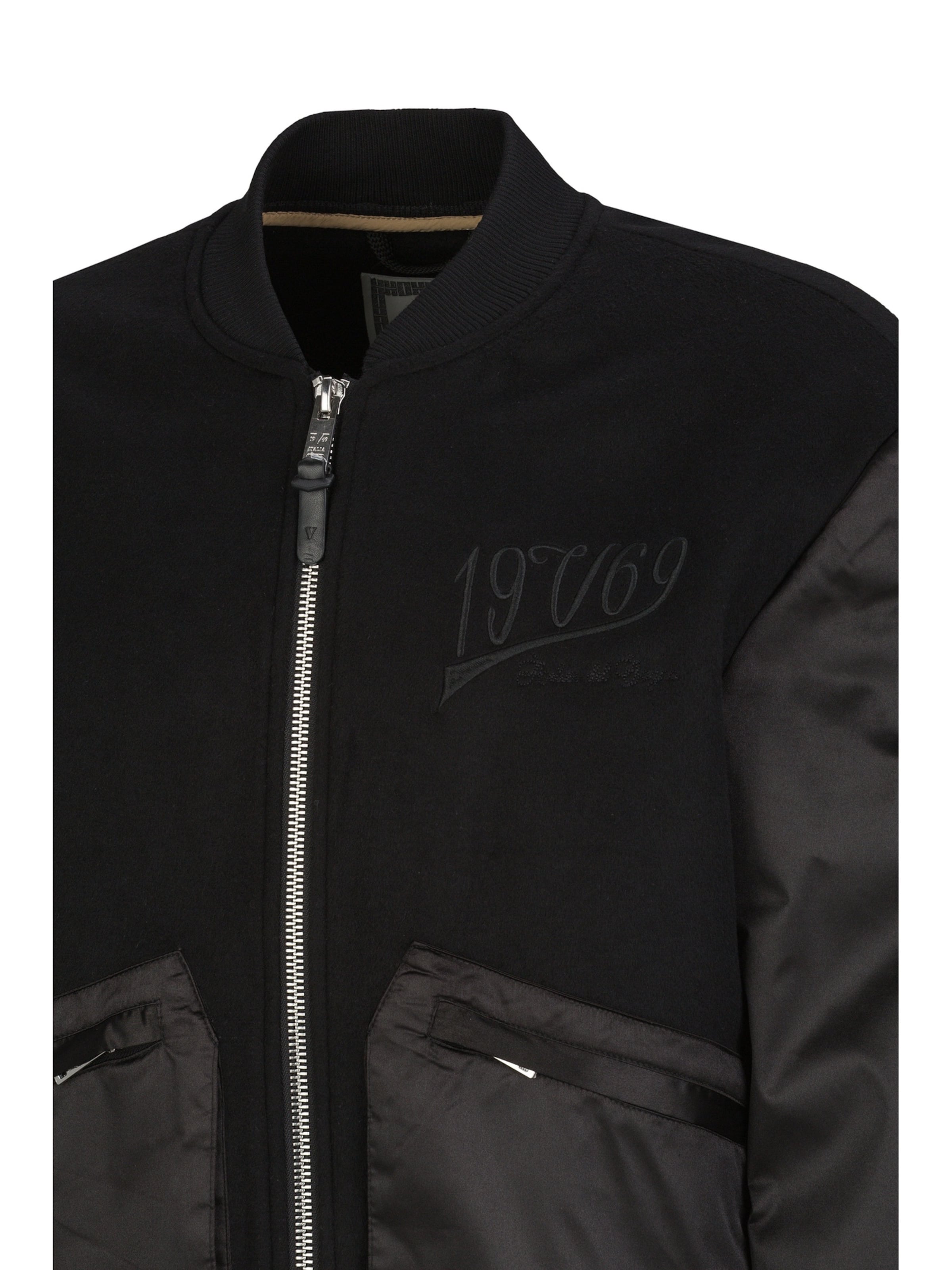 Veste mi-saison 'Fioello' 19V69 ITALIA en noir