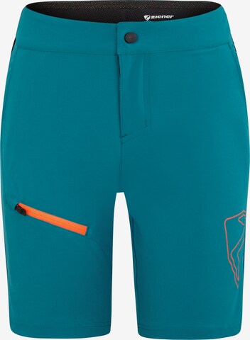 ZIENER Regular Fahrradshorts 'NATSU X-Function' in Blau: predná strana