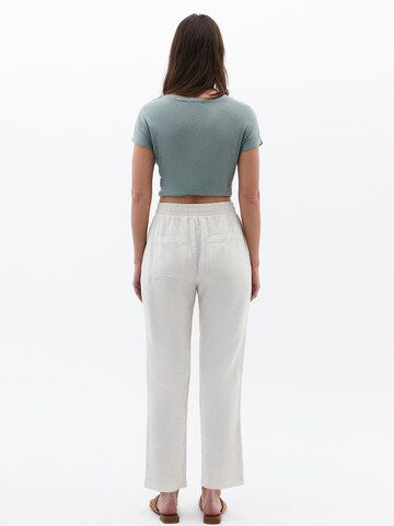 OXXO Tapered Broek in Wit