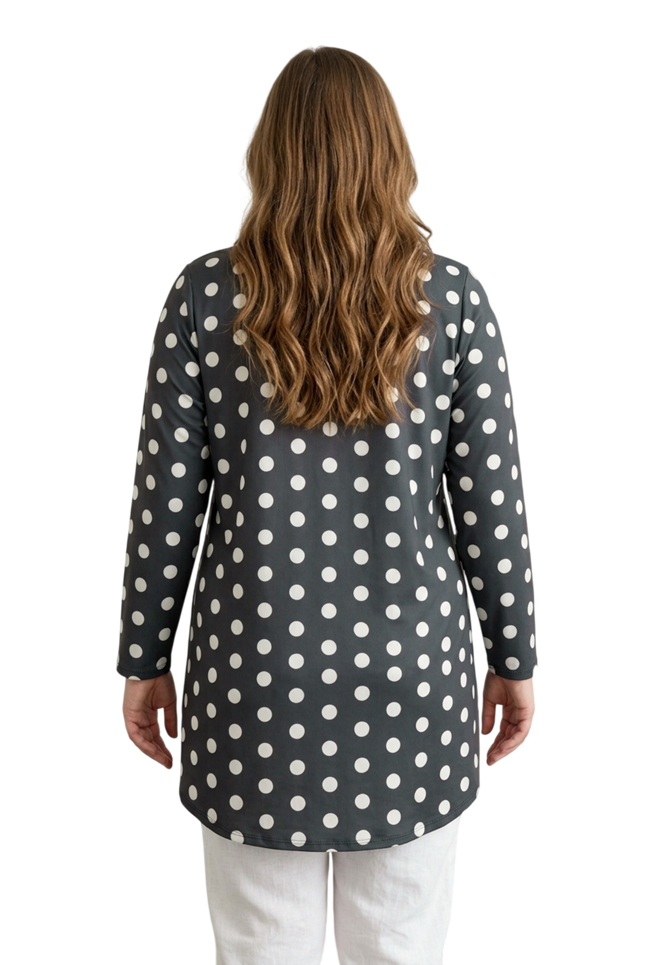 Stil Diva Blouse in Grijs