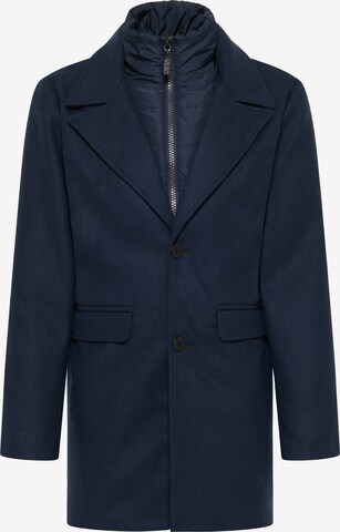 DreiMaster Klassik Between-Seasons Coat in Blue: front