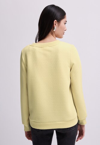 Street One Studio Sweatshirt in Gelb