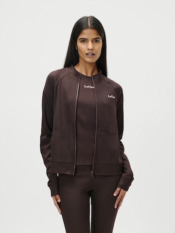 Veste de survêtement 'Simone' LeGer by Lena Gercke en marron