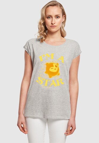 T-shirt 'A Star' ABSOLUTE CULT en gris : devant
