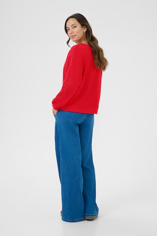 Felpa 'Josie' di Cream in rosso