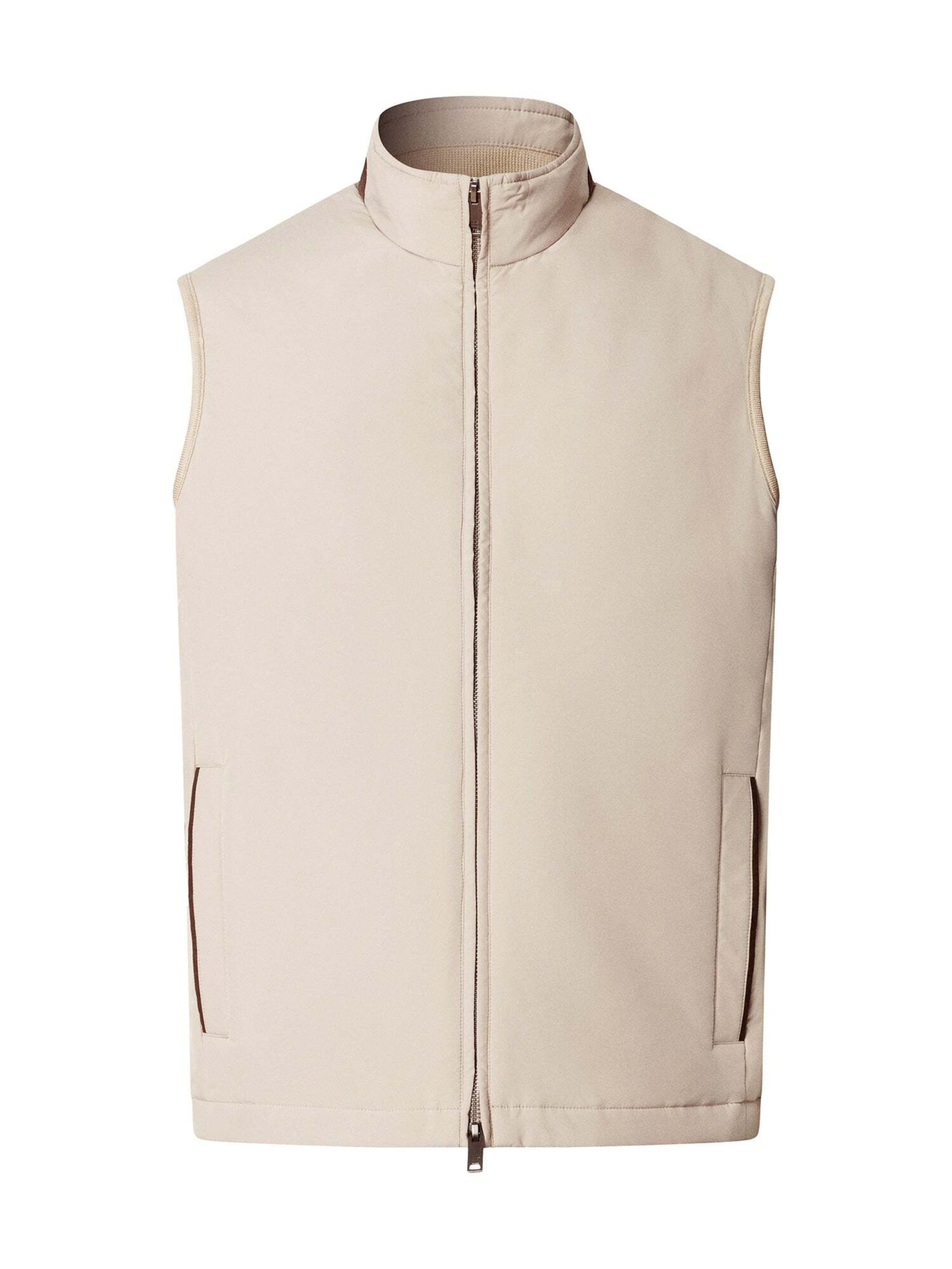 Hackett London Vest in Beige: front