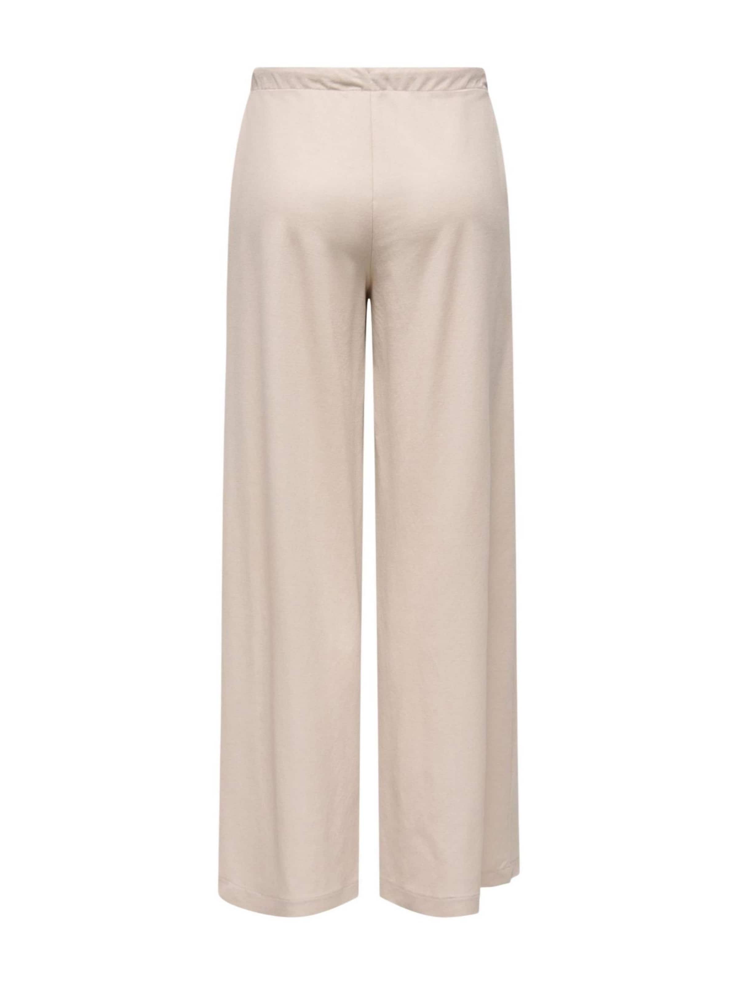 Wide leg Pantaloni 'Onlsakura' di ONLY in beige
