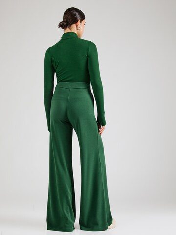 Wide Leg Pantalon King Louie en vert