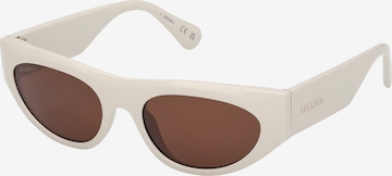 Lunettes de soleil MAX&Co. en blanc : devant
