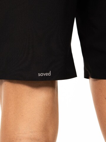 saved lab Regular Workout Pants 'SL-450 Short Black' in Black