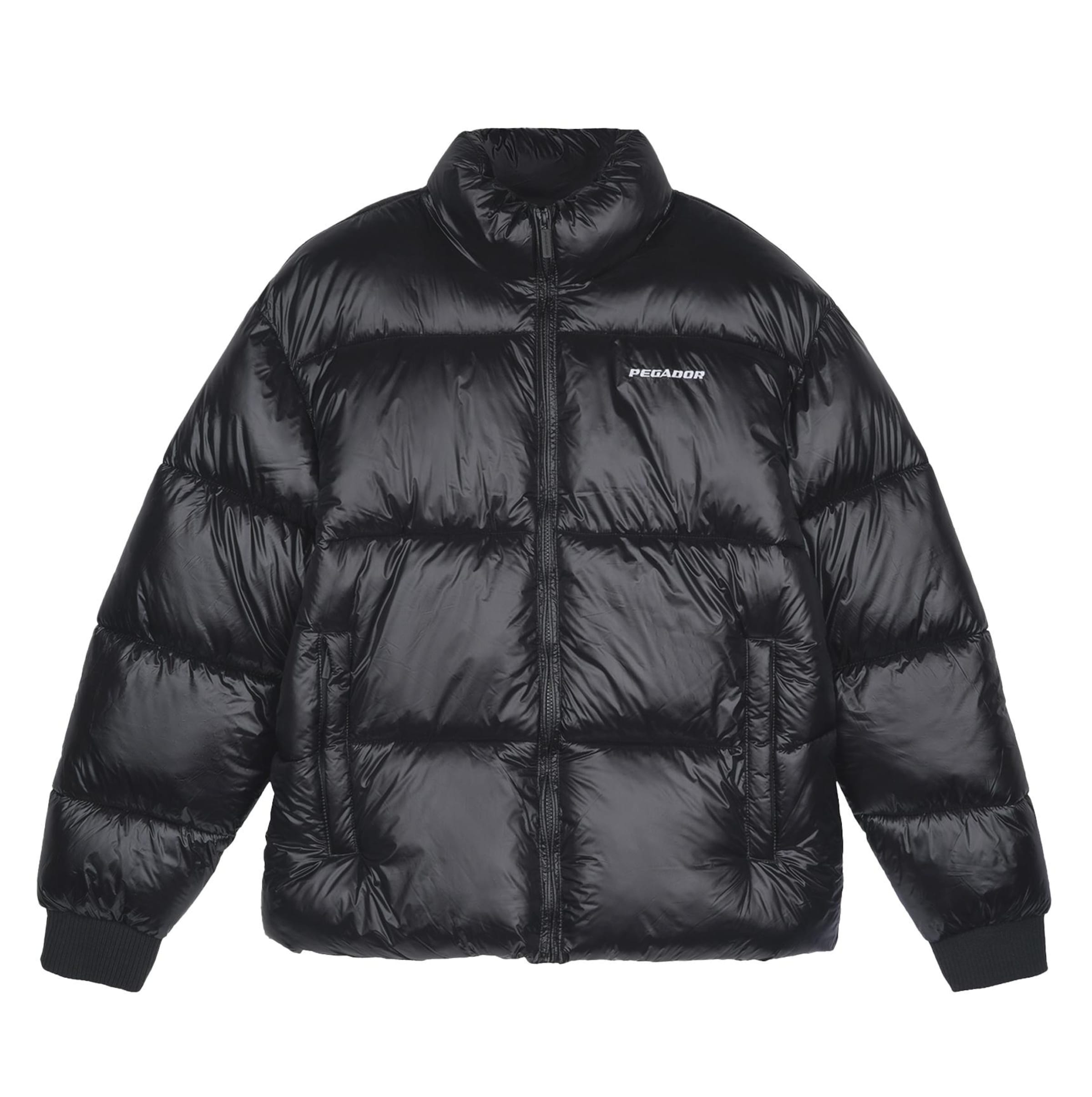 Pegador Winterjas 'Solin' in de kleur Zwart / Wit, Productweergave