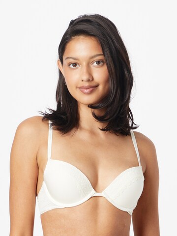 Calvin Klein Underwear Push-up Melltartó 'Flirty' - fehér: elől