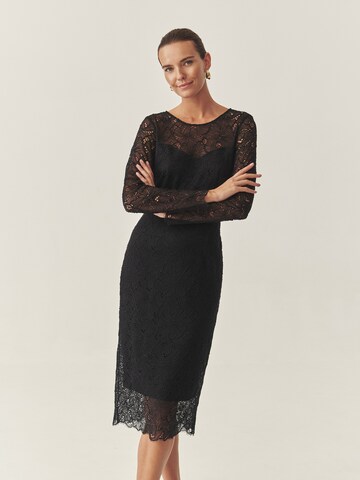 juoda TATUUM Suknelė 'JULIJA': priekis