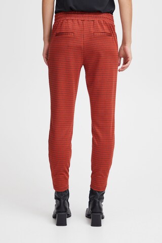 ICHI Slimfit Hose 'IHKate' in Rot