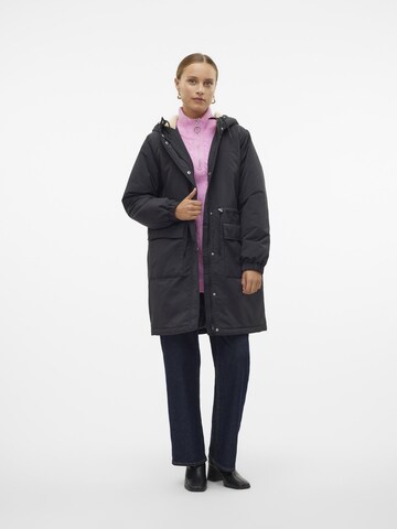 VERO MODA Overgangsfrakke i sort