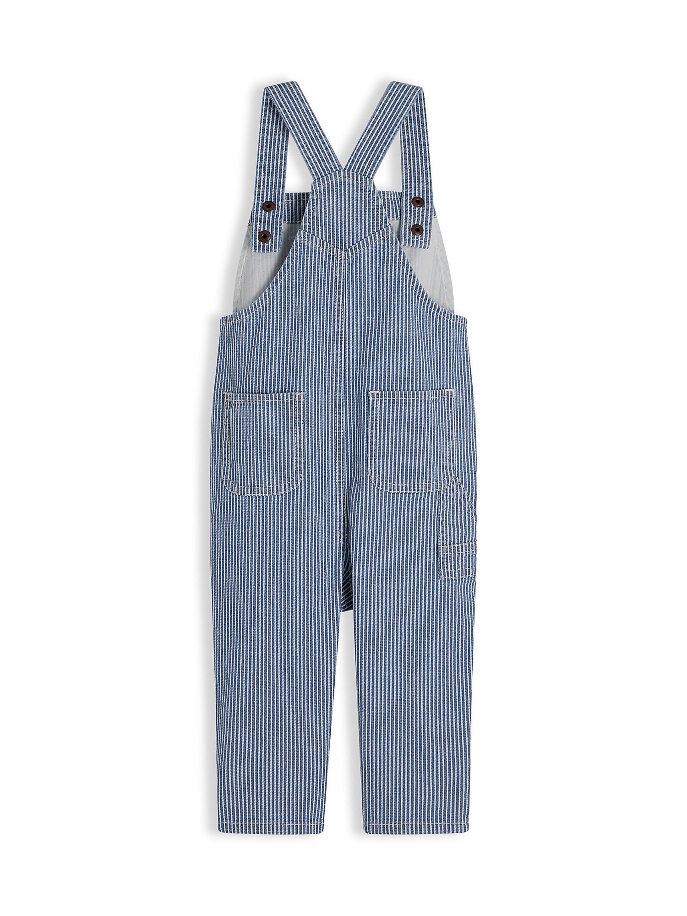 TOMMY HILFIGER Regular Latzhose in Blau