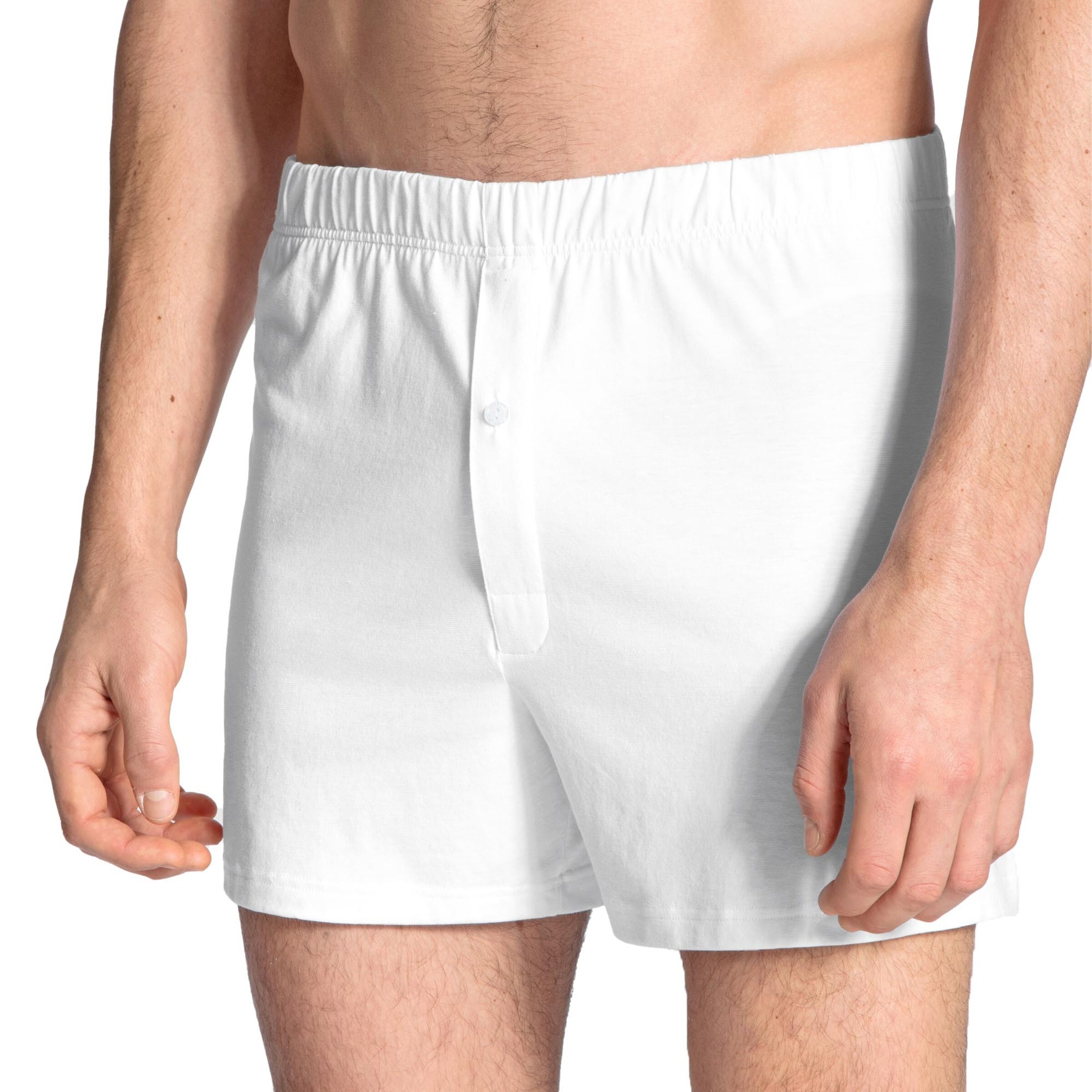 Boxer di CALIDA in bianco: frontale