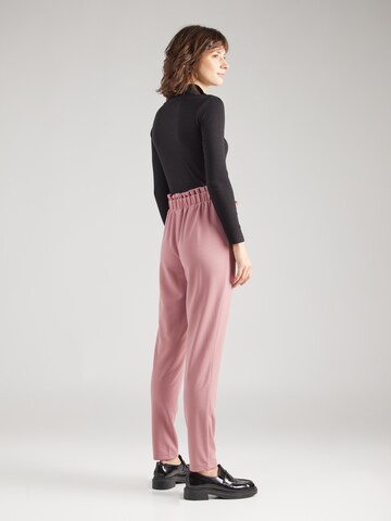 VERO MODA Tapered Housut värissä vaaleanpunainen